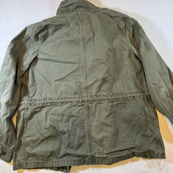 Madewell Surplus Utility Jacket Army Green - Picture 9 of 9